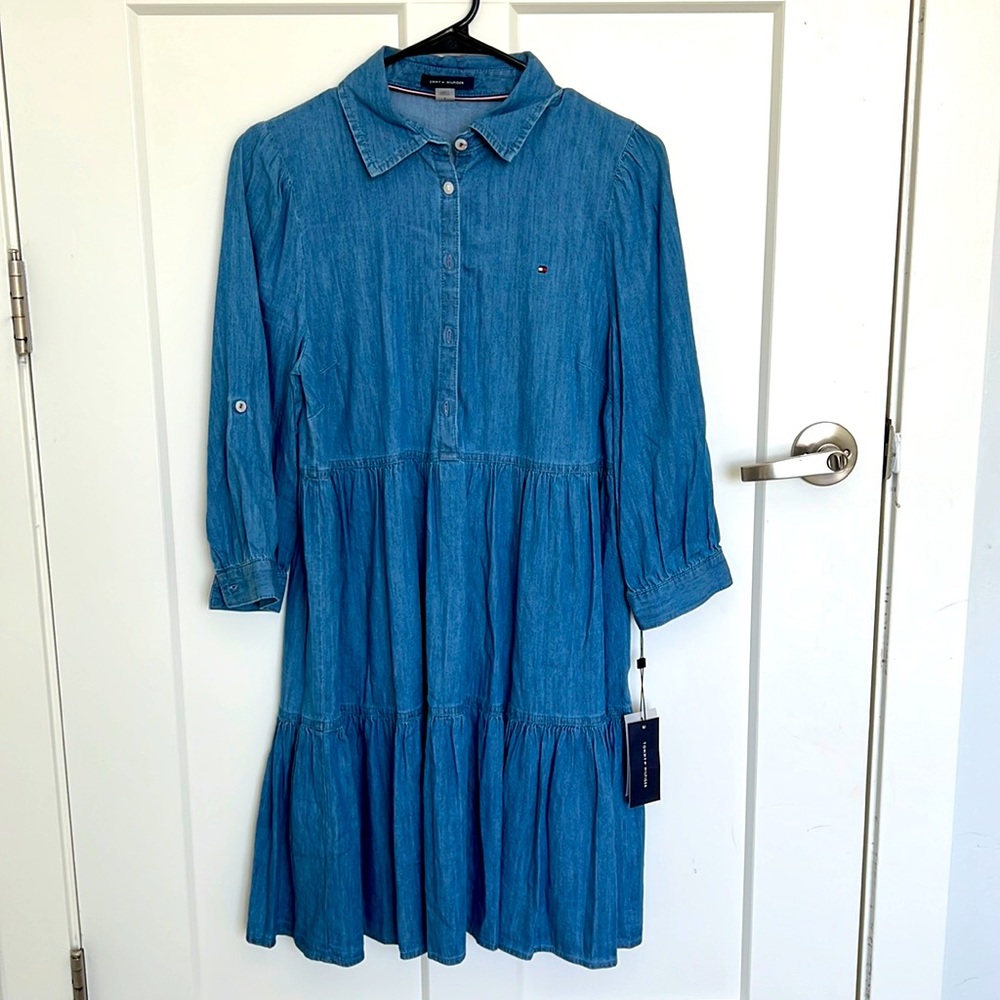 Tommy Hilfiger chambray dress.